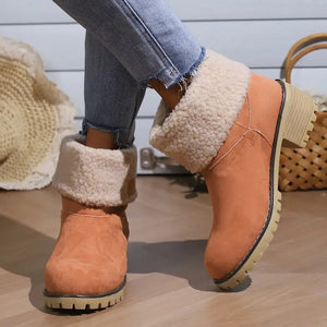 Libiyi Seniors' Chunky heel Winter Boots - Libiyi