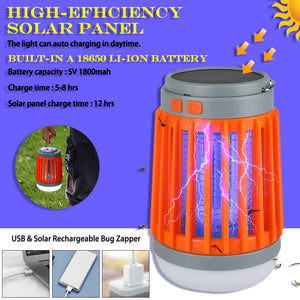 Libiyi Solar Outdoor LED Light and Mosquito Killer - Libiyi