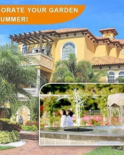 Libiyi Solar Powered Water Fountain - Libiyi