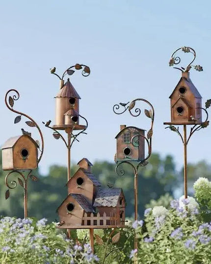 Shirem Birdhouse Stakes - Libiyi