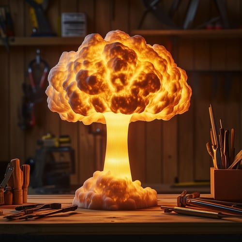 🔥Hot Sale 49% OFF🍄Mushroom Cloud Table Lamp - Libiyi