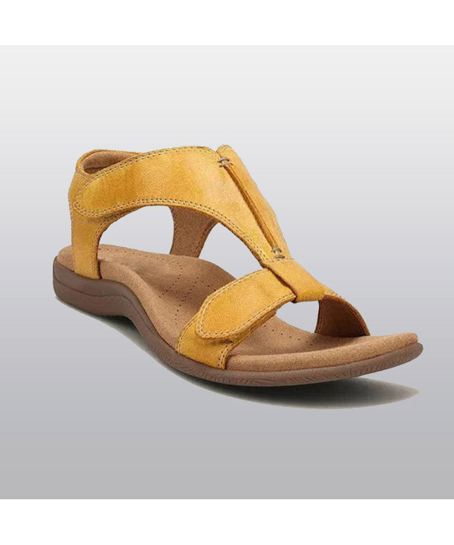 Shoeshome Women's Arch Support Flat Sandals - Libiyi