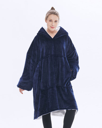 Heated Wearable Blanket Hoodie with Battery Pack - Keillini