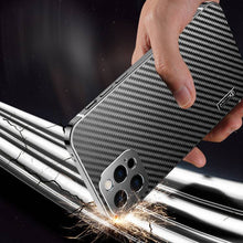 Laden Sie das Bild in den Galerie-Viewer, Stainless Steel Carbon Fiber Case For iPhone - Libiyi