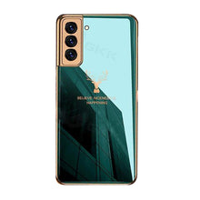 Load image into Gallery viewer, Sursell - Luxury Plating Tempered Glass Case For Samsung