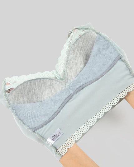 Women's Lace Wireless Slim Fit Bra - Libiyi