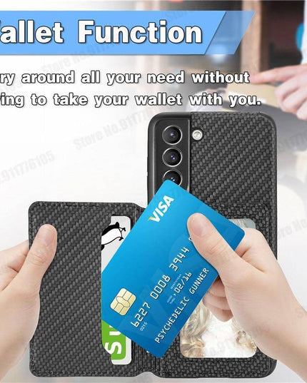 Wallet Magnetic Stand Shockproof Case for Samsung - Libiyi