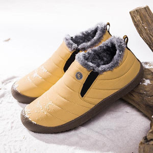 Large Size Waterproof Warm Cotton Snow Boots Lovers Shoes - RoseNova