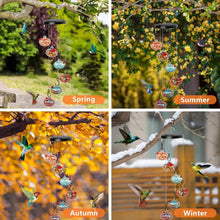 Load image into Gallery viewer, Shirem  Wind Chime Hummingbird Feeder - Libiyi