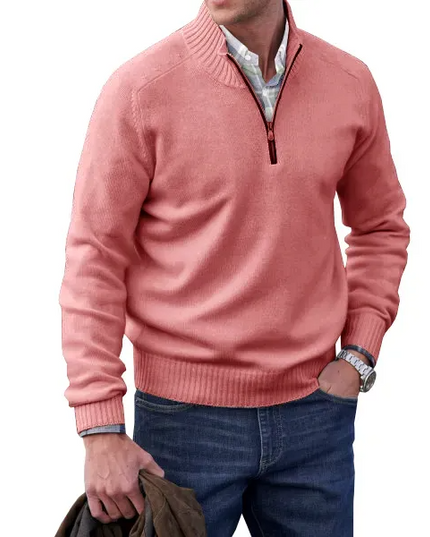 🔥MEN'S CASHMERE ZIPPER BASIC SWEATER🔥 - Libiyi