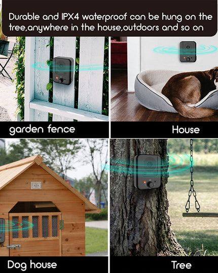 Ultrasonic Dog Barking Control Device (Trains Your Dog Not to Bark) - Libiyi