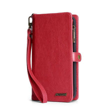 Load image into Gallery viewer, MEGSHI Magnetic 2-in-1 Detachable Leather Wallet Case For Samsung A Series - Libiyi