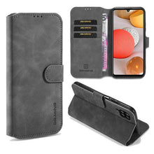 Laden Sie das Bild in den Galerie-Viewer, Wallet Stand PU Leather Case For Samsung Galaxy A12 - Libiyi