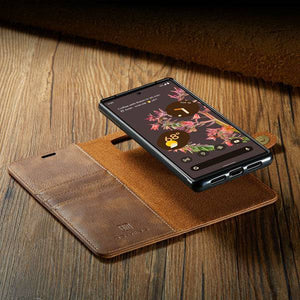 2-in-1 Detachable Leather Wallet Case For Google Pixel 6 Pro - Libiyi