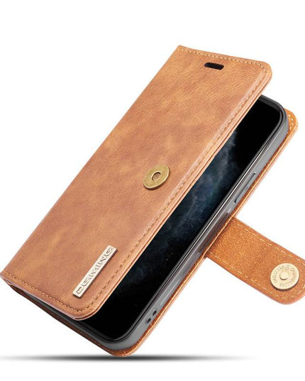 DG.MING Magnetic Detachable Leather Wallet iPhone Case - Libiyi