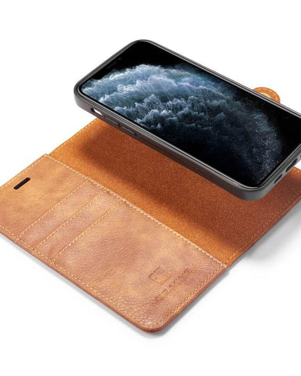DG.MING Magnetic Detachable Leather Wallet iPhone Case - Libiyi
