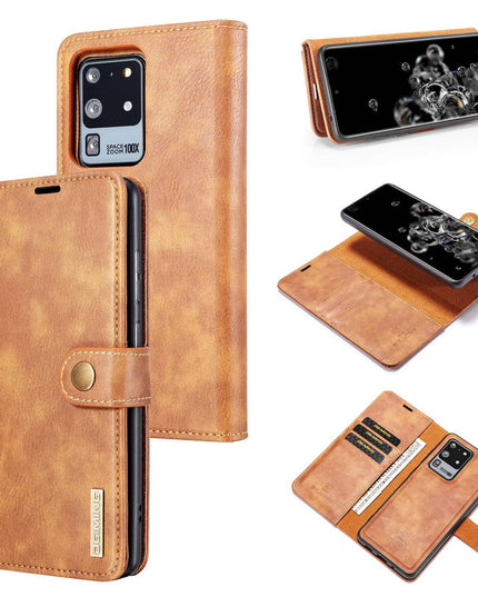 Samsung Galaxy S20 Plus Magnetic 2-in-1 Detachable Leather Wallet Case - Libiyi