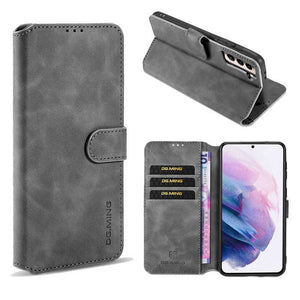 Wallet Stand PU Leather Case For Samsung Galaxy S21(5G) - Libiyi