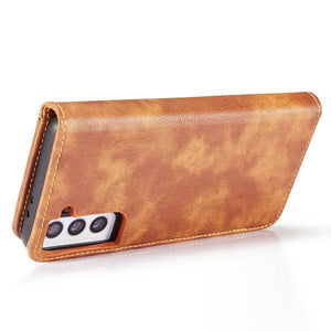 Samsung Galaxy S21 FE Magnetic 2-in-1 Detachable Leather Wallet Case - Libiyi