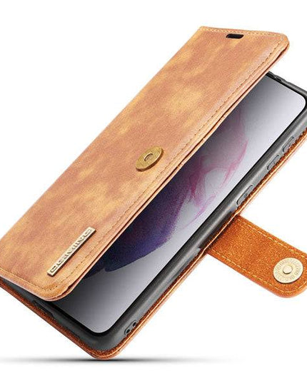 Samsung Galaxy S21 FE Magnetic 2-in-1 Detachable Leather Wallet Case - Libiyi