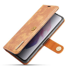 Laden Sie das Bild in den Galerie-Viewer, Samsung Galaxy S21 FE Magnetic 2-in-1 Detachable Leather Wallet Case - Libiyi