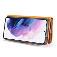 Laden Sie das Bild in den Galerie-Viewer, 2-in-1 Detachable Leather Wallet Case For Samsung S21 FE - Libiyi
