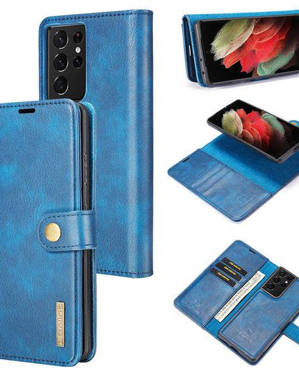Samsung Galaxy S21 Ultra Magnetic 2-in-1 Detachable Leather Wallet Case - Libiyi