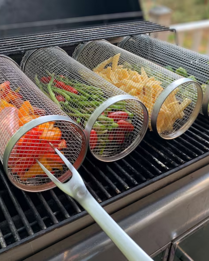 Barbecue stainless steel wire mesh cylinder - Libiyi
