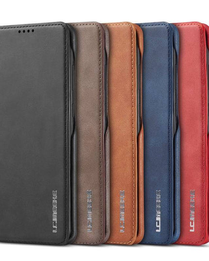 Magnetic Leather Wallet Card Slot Case for Samsung - Libiyi
