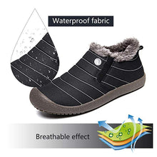 Load image into Gallery viewer, Large Size Waterproof Warm Cotton Snow Boots Lovers Shoes - Keilini