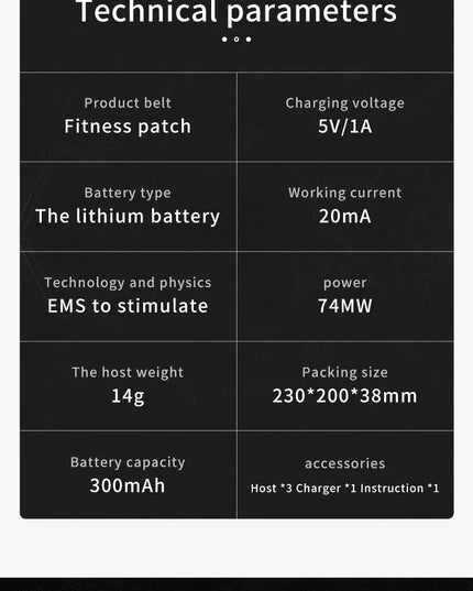 Libiyi EMS Muscle Stimulator - Libiyi