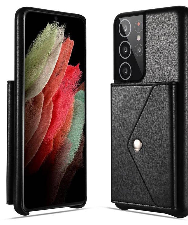 Multifunction PU Leather Flip Wallet Case for Samsung - Libiyi