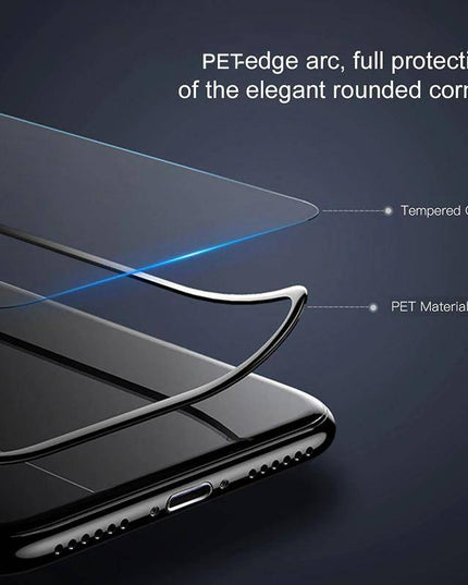 2 PACK-0.3mm Full Coverage Tempered Glass Screen Protector For iPhone - Libiyi