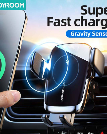 15W Qi Car Phone Holder Wireless Car Charger - Libiyi