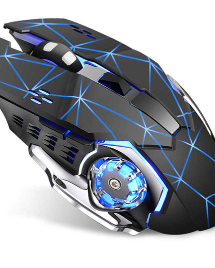 Rechargeable Wireless Mouse-Starry Black - Libiyi