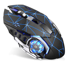 Load image into Gallery viewer, Rechargeable Wireless Mouse-Starry Black - Libiyi