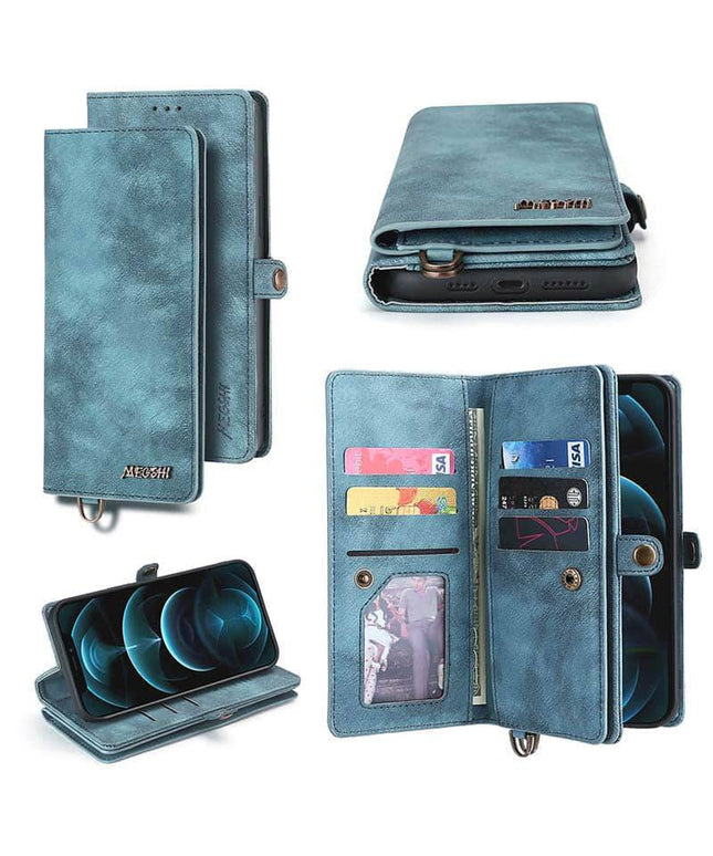 Cardholder Wrist Leather Phone Case for iPhone - Libiyi