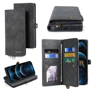 Cardholder Wrist Leather Phone Case for iPhone - Libiyi