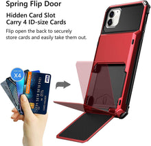 Load image into Gallery viewer, Travel Wallet Folder Card Slot Holder Case For iPhone - Libiyi