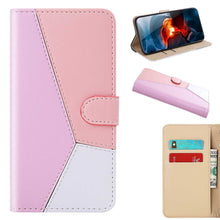 Laden Sie das Bild in den Galerie-Viewer, Three Color Matching Wallet Phone Case For Samsung - Libiyi