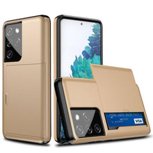 Laden Sie das Bild in den Galerie-Viewer, Rigide Flashy Porte-cartes Case For Samsung Galaxy S21 Ultra(5G) - Libiyi