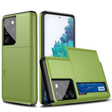 Laden Sie das Bild in den Galerie-Viewer, Rigide Flashy Porte-cartes Case For Samsung Galaxy S21 Ultra(5G) - Libiyi