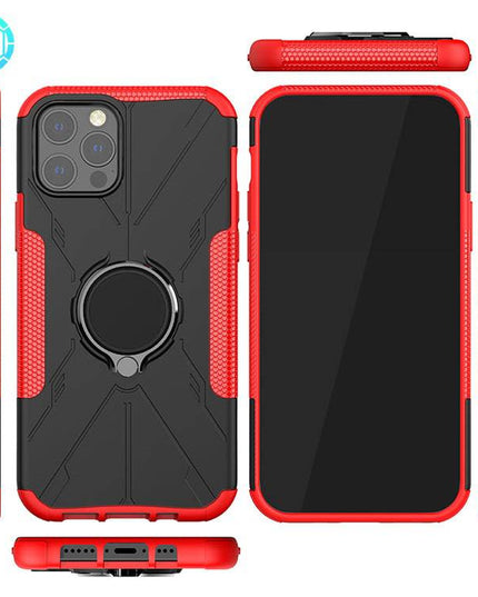 Robot 3 in 1 Heavy Duty Defender Case For iPhone 12 Pro - Libiyi