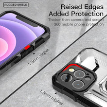 Laden Sie das Bild in den Galerie-Viewer, Magnetic Metal Finger Ring Holder Armor Case For iPhone - Libiyi