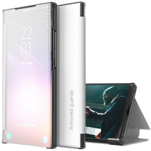 Load image into Gallery viewer, Smart Window Slim Flip Kevlar Case For Samsung - Libiyi