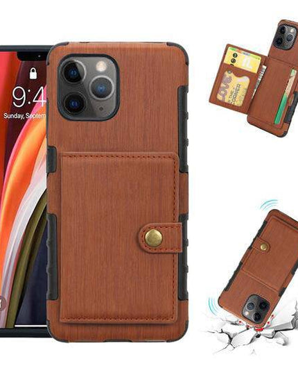 Security Copper Button Protective Case For iPhone 11 Pro Max - Libiyi