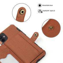 Security Copper Button Protective Case For iPhone 12Mini - Libiyi