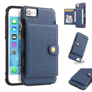 Security Copper Button Protective Case For iPhone 7/8 - Libiyi