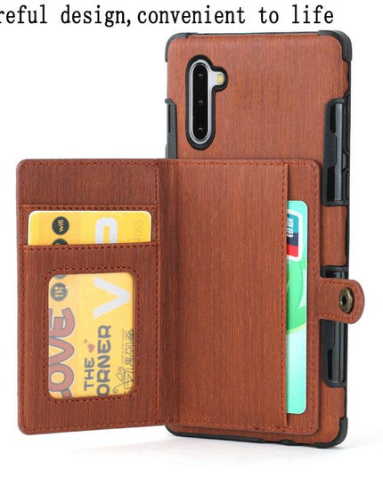Security Copper Button Protective Case For Samsung Note 10 - Libiyi