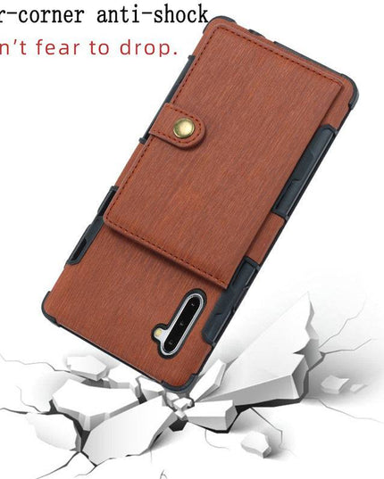 Security Copper Button Protective Case For Samsung Note 10 - Libiyi